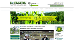 Desktop Screenshot of koenderswindmills.com